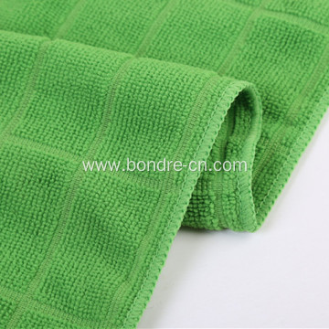 Soft Microfiber Towels Checks 2pcs Set